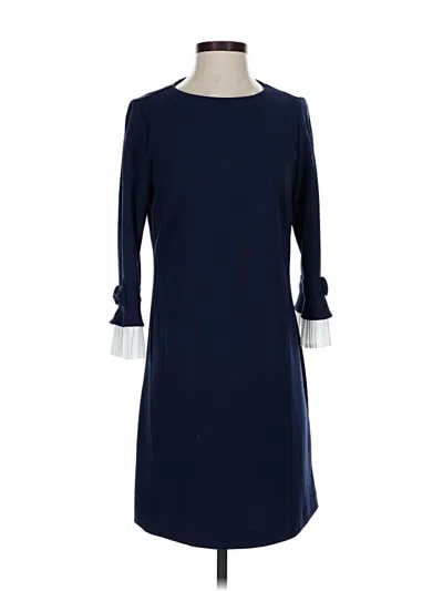 Pre-owned Sharagano Casual Dress In Blue