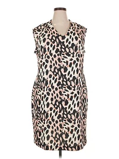 Sharagano Casual Dress In Brown