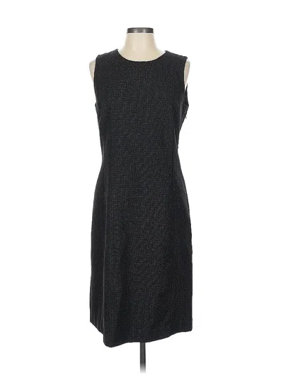 Pre-owned Sharagano Casual Dress In Gray