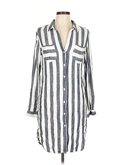 Pre-owned Sharagano Casual Dress In Gray