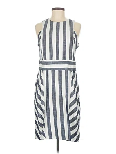 Pre-owned Sharagano Casual Dress In Gray