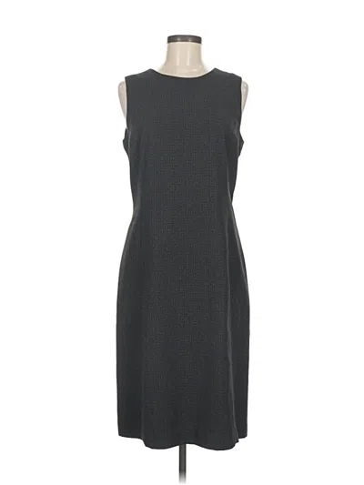 Pre-owned Sharagano Casual Dress In Gray