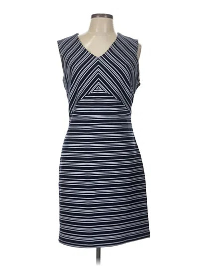 Pre-owned Sharagano Casual Dress In Gray