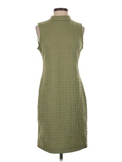Pre-owned Sharagano Casual Dress In Green