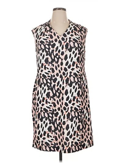 Pre-owned Sharagano Casual Dress In Ivory