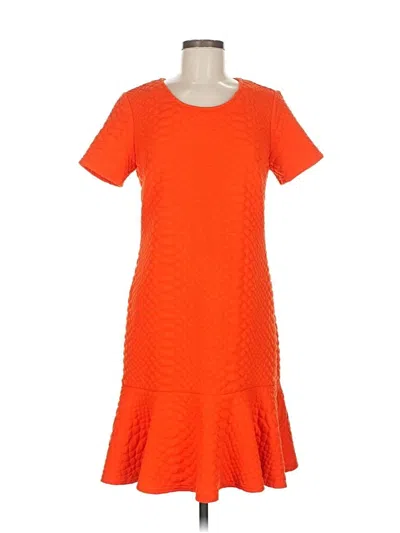 Pre-owned Sharagano Casual Dress In Orange