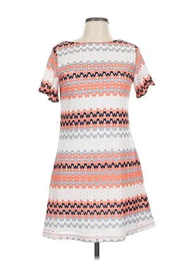 Pre-owned Sharagano Casual Dress In Orange