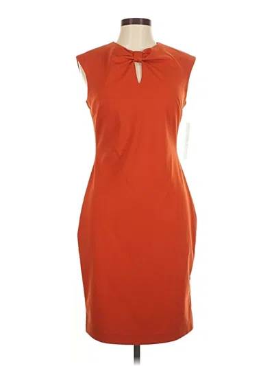 Sharagano Casual Dress In Orange