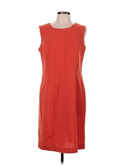 Pre-owned Sharagano Casual Dress In Orange