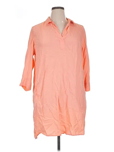 Pre-owned Sharagano Casual Dress In Orange
