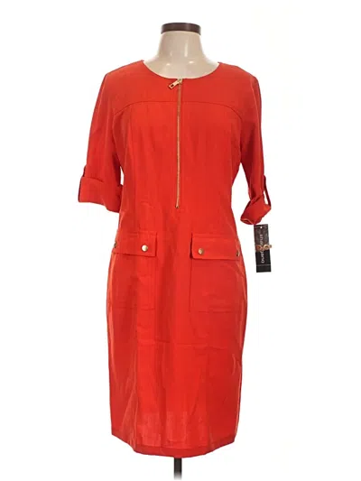 Sharagano Casual Dress In Orange