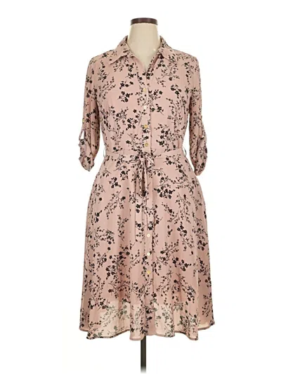 Pre-owned Sharagano Casual Dress In Pink
