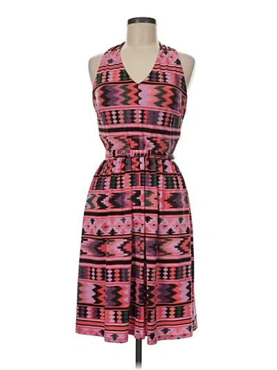 Pre-owned Sharagano Casual Dress In Pink