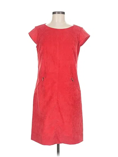 Pre-owned Sharagano Casual Dress In Red