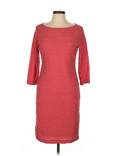 Pre-owned Sharagano Casual Dress In Red