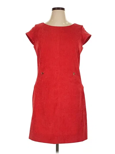 Pre-owned Sharagano Casual Dress In Red