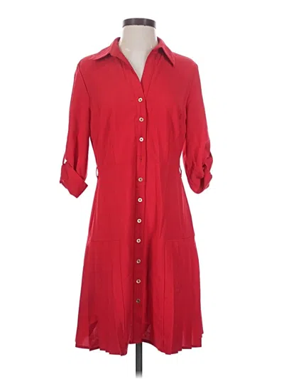 Sharagano Casual Dress In Red