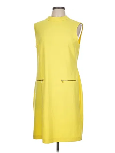 Sharagano Casual Dress In Yellow