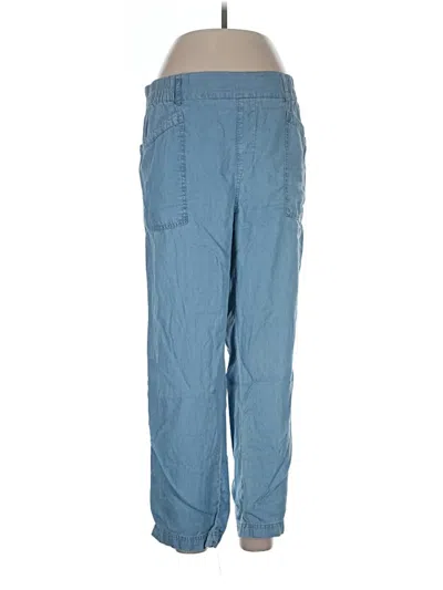 Pre-owned Sharagano Casual Pants In Blue
