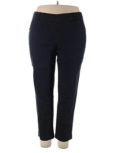 Pre-owned Sharagano Casual Pants In Blue