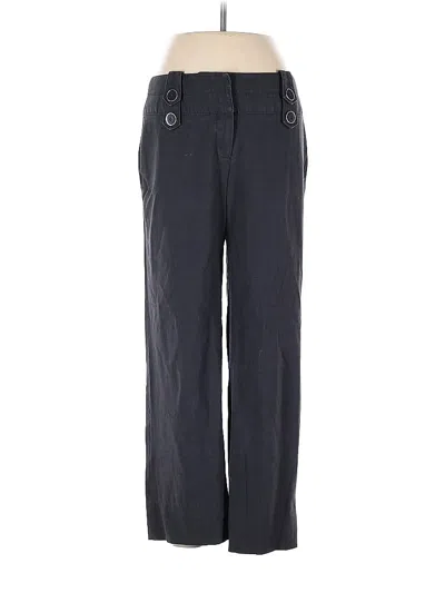 Pre-owned Sharagano Casual Pants In Gray