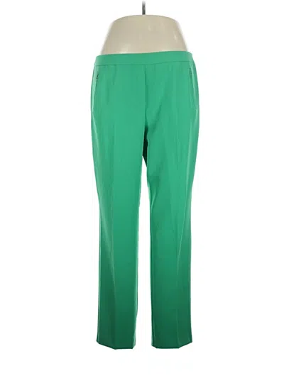 Pre-owned Sharagano Casual Pants In Green