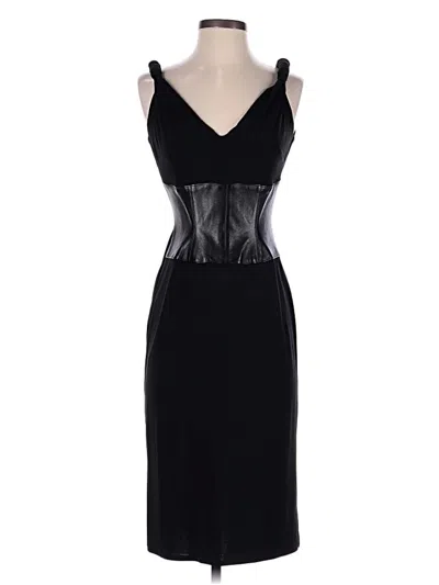 Sharagano Cocktail Dress In Black