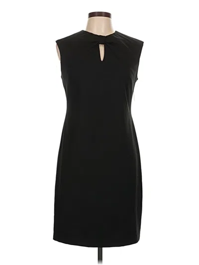 Sharagano Cocktail Dress In Black