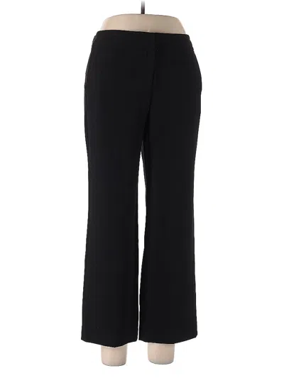 Pre-owned Sharagano Dress Pants In Black