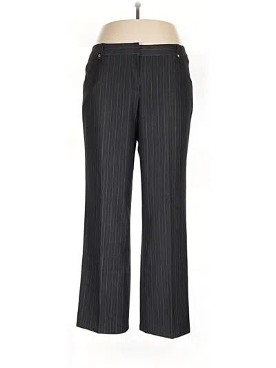 Pre-owned Sharagano Dress Pants In Black