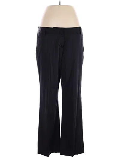 Pre-owned Sharagano Dress Pants In Black