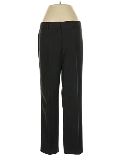 Pre-owned Sharagano Dress Pants In Black