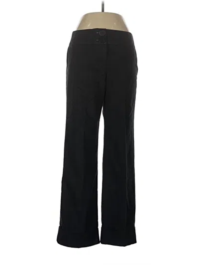 Pre-owned Sharagano Dress Pants In Black
