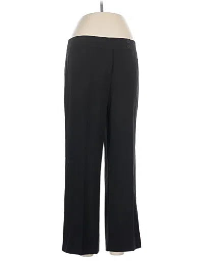 Pre-owned Sharagano Dress Pants In Black