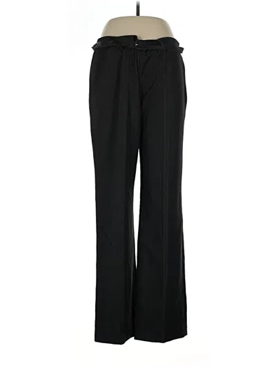 Pre-owned Sharagano Dress Pants In Black