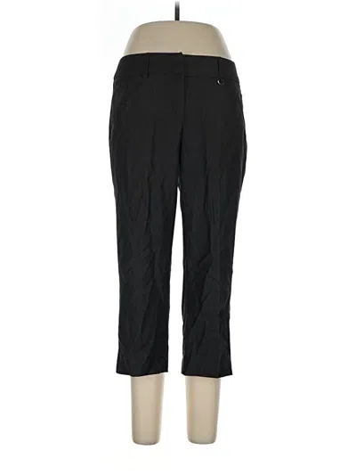 Pre-owned Sharagano Dress Pants In Black