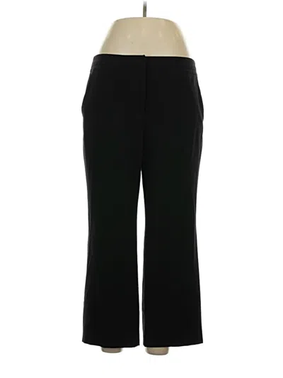 Pre-owned Sharagano Dress Pants In Black