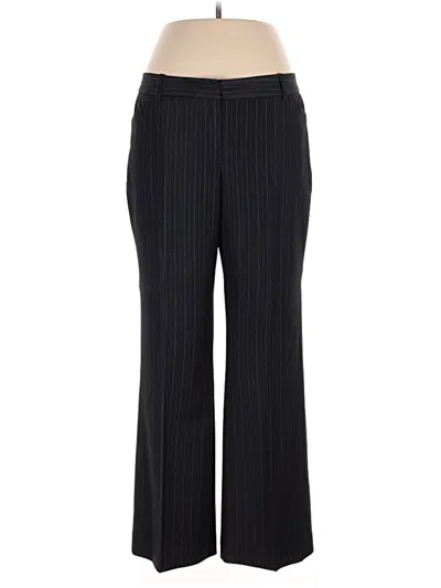 Pre-owned Sharagano Dress Pants In Black