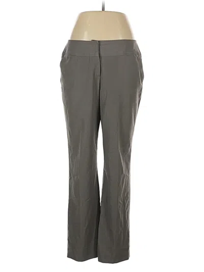 Pre-owned Sharagano Dress Pants In Gray
