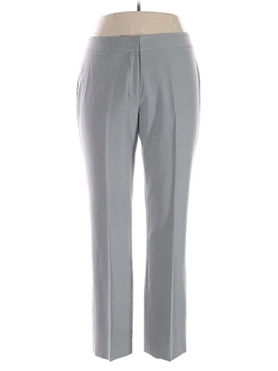 Pre-owned Sharagano Dress Pants In Gray
