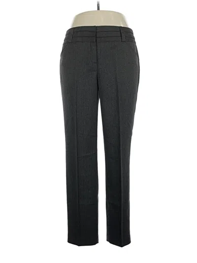 Pre-owned Sharagano Dress Pants In Gray