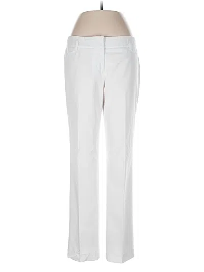 Pre-owned Sharagano Dress Pants In White