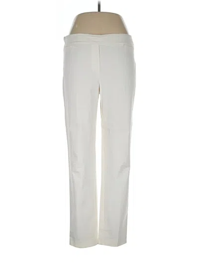 Pre-owned Sharagano Dress Pants In White