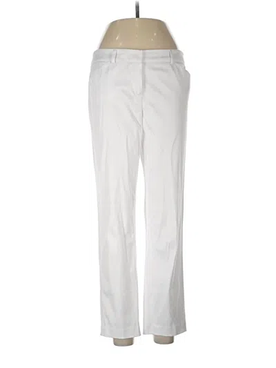 Pre-owned Sharagano Dress Pants In White