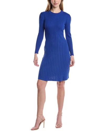 Sharagano Embellished Sweaterdress In Royal Blue
