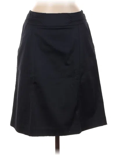 Pre-owned Sharagano Formal Skirt In Black