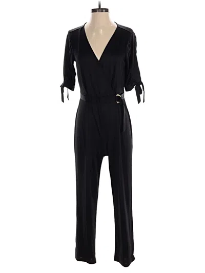 Pre-owned Sharagano Jumpsuit In Black