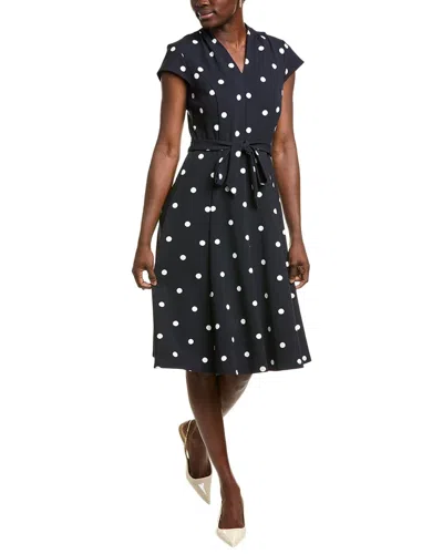 Sharagano Midi Dress In Black