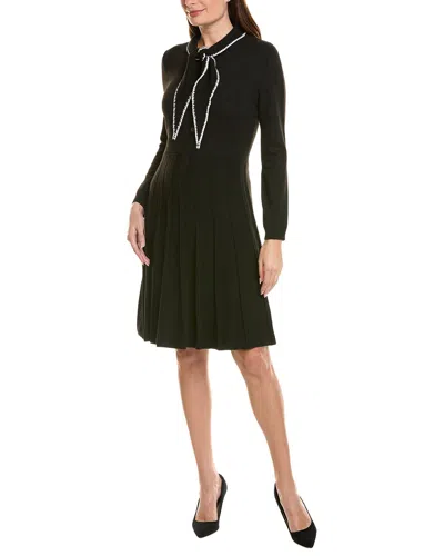 Sharagano Nanette Nanette Lepore Sweaterdress In Black