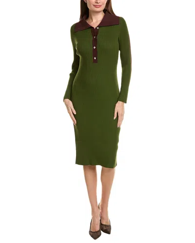Sharagano Nanette Nanette Lepore Sweaterdress In Green